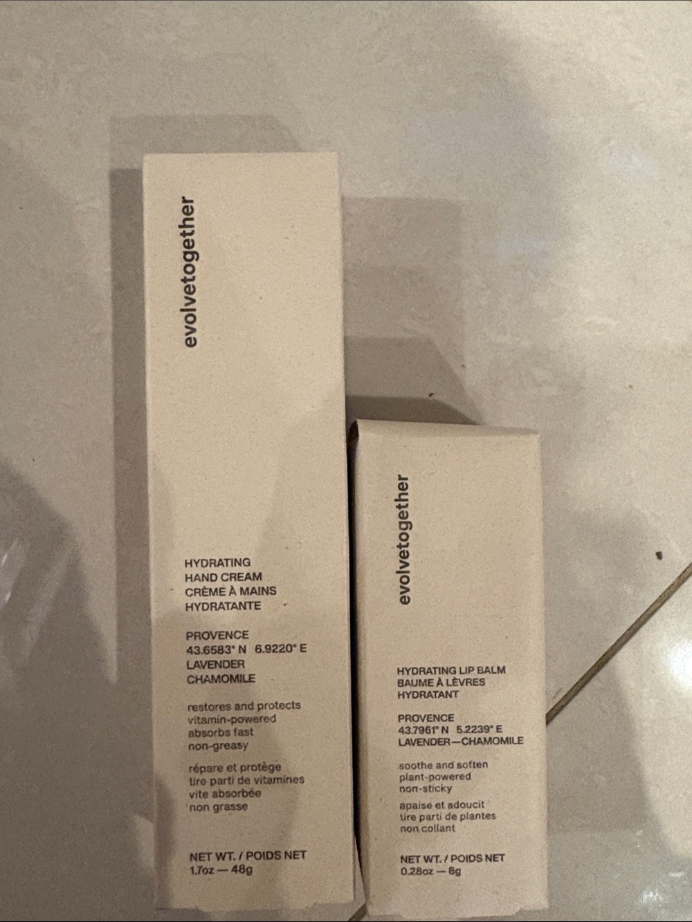 Together Hydrating Hand Cream & Lip Balm Set — Cream